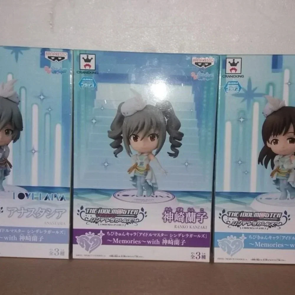 3 Idolmaster Cinderella Girls Minami Nitta, Anastasia & Ranko Kanzaki Figures